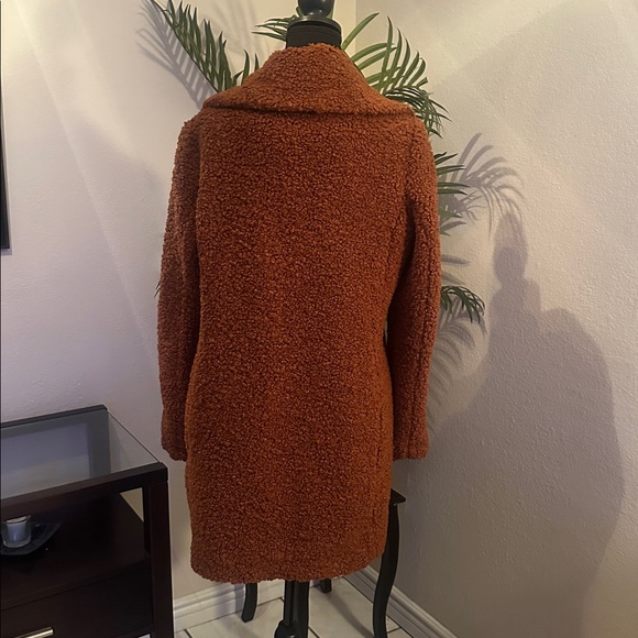 Sam Edelman Rust Teddy Jacket - Picture 3 of 12